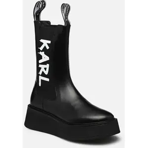 Zephyr Midi Gore Boot par Karl Lagerfeld Noir 38 FemmeVendu parsarenza