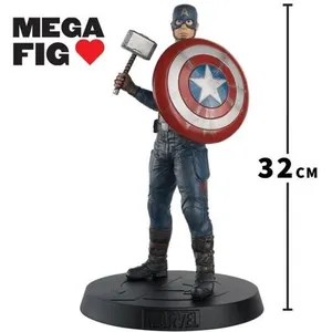 Figurine - EAGLEMOSS - Captain America Mega - 32 cm