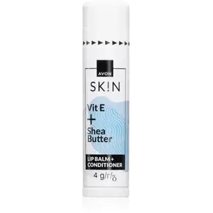Avon Sk!n Vit E + Shea Butter baume à lèvres nourrissant au beurre de ... pas cher