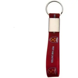 West Ham United FC Silicone Keyring One Size bordeaux-clairet
