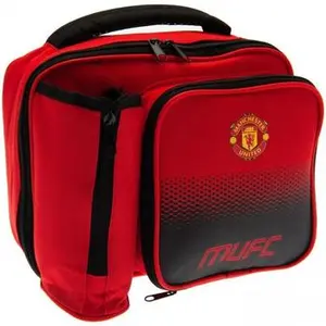 Manchester United FC Fade Lunch Bag One Size rouge