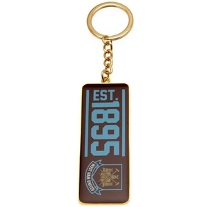 West Ham United FC Established Keyring One Size noir pas cher