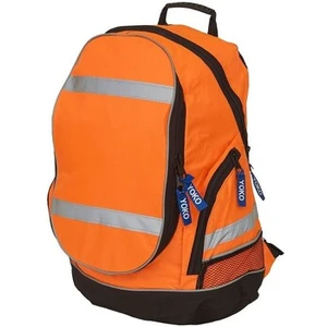 Yoko - Sac à dos LONDON (Orange / noir) TU pas cher