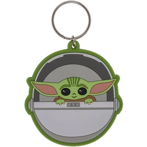 Star Wars: The Mandalorian The Child Keyring One Size gris/vert