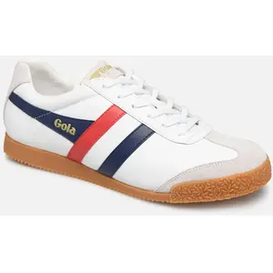 Gola Gola Harrier : Baskets Casual En Cuir Blanc, Marine Et Rouge - 44 pas cher