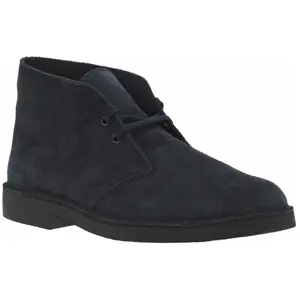 Comparateur de prix : Clarks Desert Chaussures Homme Daim Bleu Marine Bottines Cuir 43