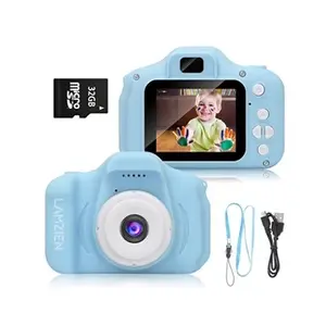 Comparateur de prix : LAMZIEN appareil Photo pour Enfant, avec Carte TF 32Go, Ecran à 2,0 Po...