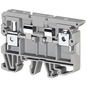 IMO - Borne de jonction à fusible 6mm² - sur levier - pas 8mm - grise pas cher