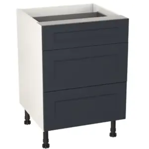Meuble bas de cuisine avec 1 tiroir et 2 casseroliers GoodHome Artemis...