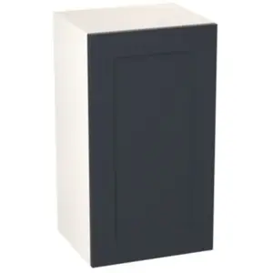 Meuble haut de cuisine avec 1 porte GoodHome Artemisia bleu L. 40 x H.... pas cher