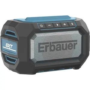 Enceinte bluetooth sans fil Erbauer ERI1109RDI 18V ( sans batterie) pas cher