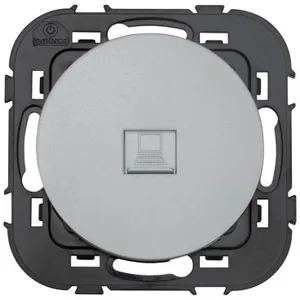 Prise RJ45 éthernet Jacobsen Espen aluminium à composer pas cher