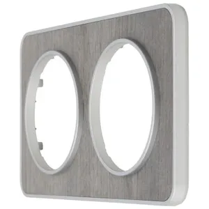 Plaque de finition double Jacobsen Espen chêne gris pas cher