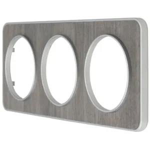 Plaque de finition triple Jacobsen Espen chêne gris pas cher
