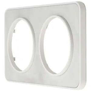 Plaque de finition double Jacobsen Espen marbré blanc pas cher