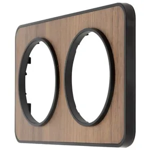 Plaque de finition double Jacobsen Espen noyer pas cher