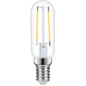 Lot 2 ampoules LED à filament T25 E14 136lm 1W = 15W Ø2.5cm Diall blan... pas cher