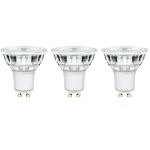 Lot 3 ampoules LED spot réflecteur GU10 345lm 3.6W = 35W Ø5cm Diall bl... pas cher
