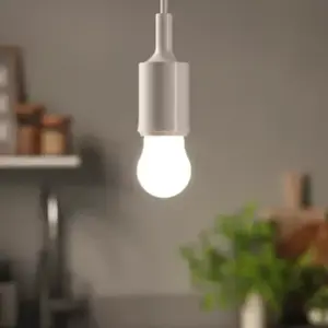 Lot 3 ampoules LED à filament mini globe E27 470lm 3.4W = 40W Ø4.5cm IPX4 Diall blanc neutre pas cher