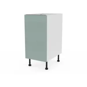 Meuble bas de cuisine avec 1 porte GoodHome Stevia vert L. 40 x H. 72 ... pas cher