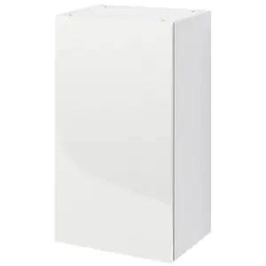 Meuble haut de cuisine avec 1 porte GoodHome Stevia blanc L. 40 x H. 7... pas cher