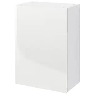Meuble haut de cuisine avec 1 porte GoodHome Stevia blanc L. 50 x H. 7... pas cher