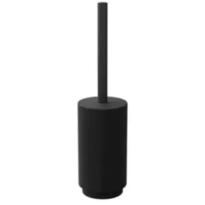 Brosse WC GoodHome Kina en polypropylène Noir Ø 10,5 x H 42 cm