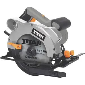 Scie circulaire filaire Titan TTB874CSW 1 200W 165mm 240VVendu parscrewfix