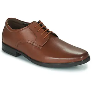 Clarks Homme Howard Walk Oxford-Schuh, Foncé Tan Lea, 42.5 EU pas cher
