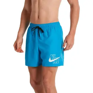 Nike Logo 5" Volley Short - Boardshort homme Laser Blue S - Entrejambe 5"