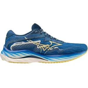 Chaussures de running Mizuno Wave Rider 27 Amst Bleu 37 J1GC236201 pas cher