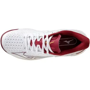 Mizuno Exceed Tour 5 Blanc / bordeaux 38,5 pas cher