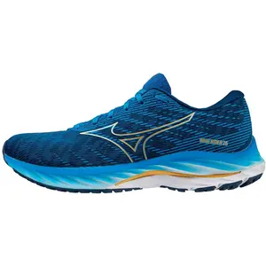Chaussures de running mizuno wave rider 26 bleu pas cher