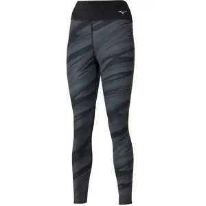 Mizuno 7/8 Printed Collant (W) noir L pas cher