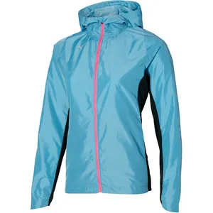 Mizuno Alpha Veste Running Femmes - Bleu Clair, Taille L pas cher