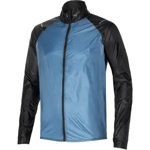 Mizuno Aero Veste Running Hommes - Bleu, Taille S pas cher