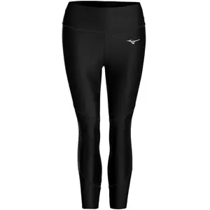 Mizuno Impulse Core 3/4 Collant De Course Femmes - Noir, Taille XS pas cher