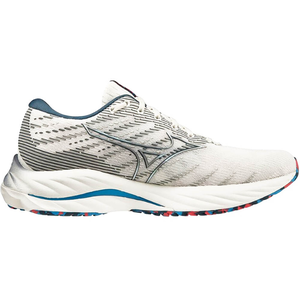 Mizuno Wave Rider 26 Femme Blanc pas cher