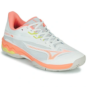 Mizuno Femme Wave Exceed Light 2 Tennis, Snwwht Fcoral Sspring, 38 EU pas cher