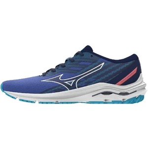 Mizuno Femme Wave Equate 7 Courir, Dblue White Neonflame, 38.5 EU pas cher