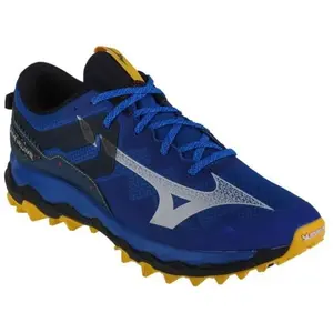 Mizuno Wave Mujin 9, Chaussures de course bleues pour hommes 44,5 bleu pas cher