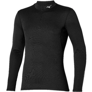 Mizuno Maglia Breath Thermo Weight 1/2 Zip noir M pas cher