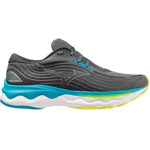 Mizuno Homme Chaussures de Course, Stormy Weather Pearl Blue Jet Blue, 46 EU pas cher