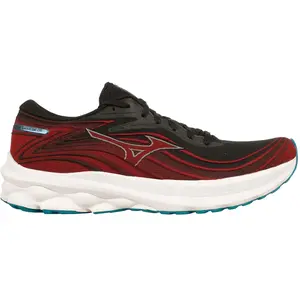 Mizuno Wave Skyrise 5 Chaussure De Running Sans Stabilisateurs Hommes - Noir , Blanc, Pointure 46.5 pas cher