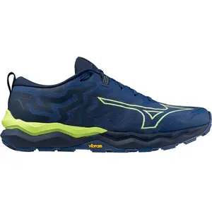 Chaussures Mizuno Wave Daichi 8 bleu marine vert - 45 pas cher
