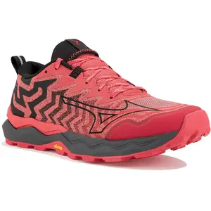 Mizuno Wave Daichi 8 Chaussure Trail Hommes - Rouge , Noir, Pointure 42 pas cher