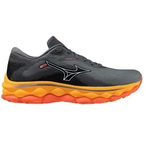 Mizuno Wave Sky 7 W Chaussures de sport femme Gris/argent 37 pas cher