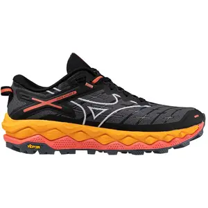 Mizuno Wave Mujin 10 Chaussure Trail Femmes - Noir , Orange, Pointure 40 pas cher