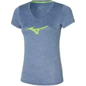 Comparateur de prix : Maillot manches courtes mizuno impulse core bleu vert femme