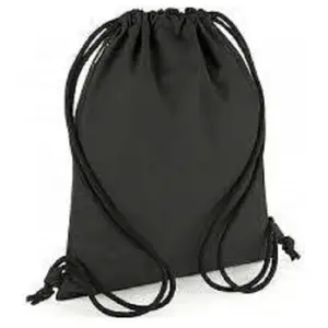 Bagbase - Sac à cordon - Adulte (Noir) TU pas cher